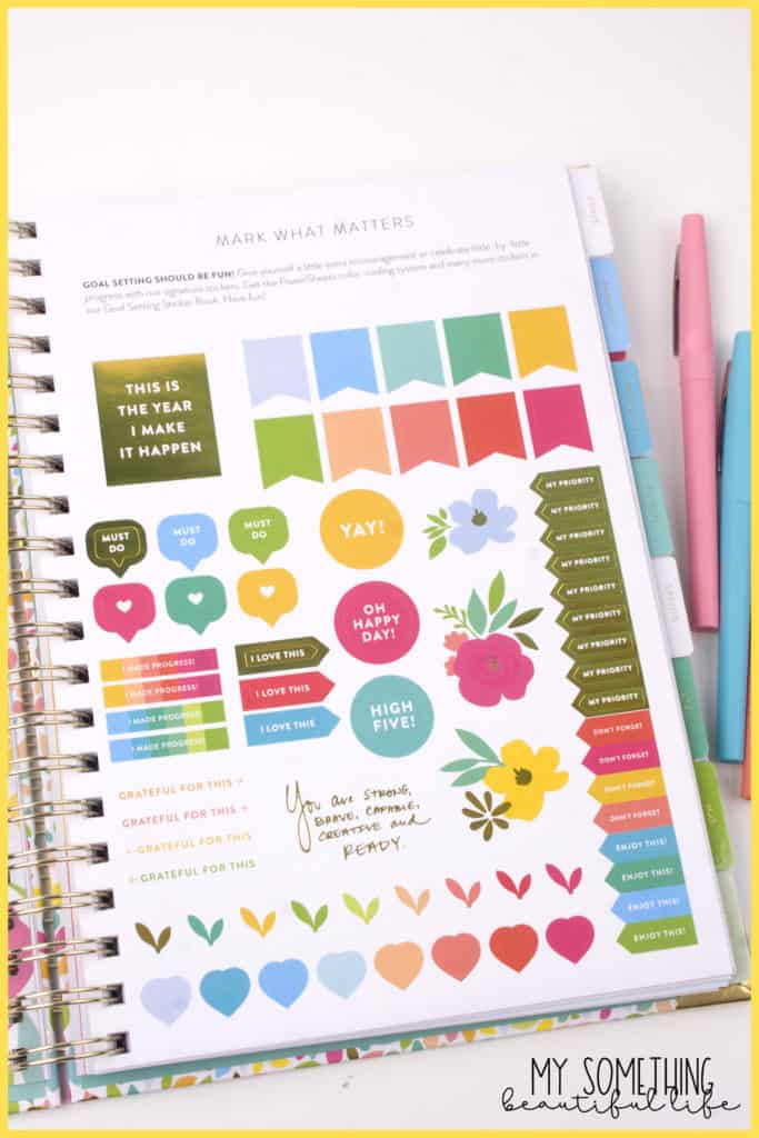 2020 Powersheets Goal Planner by Cultivate What Matters Review - Finding a new way to set goals. #goalplanner #howtosetgoals #goalsetting #powersheets
