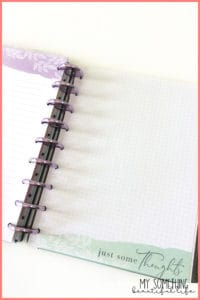 How I setup my 2019 InkWell Press Daily Planner with the disc system. #inkwellpress #dailyplanner #plannersetup