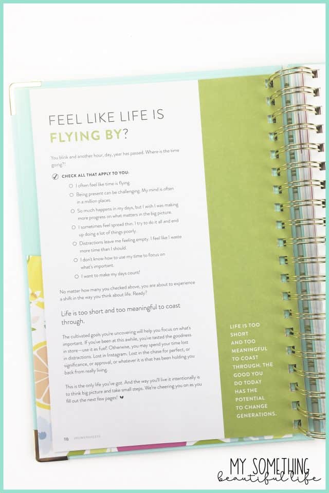 2021 Powersheets Review - My Something Beautiful Life | Planning with ADHD