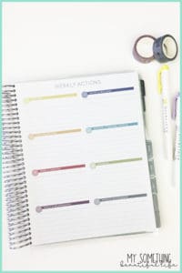 Planner and Pens