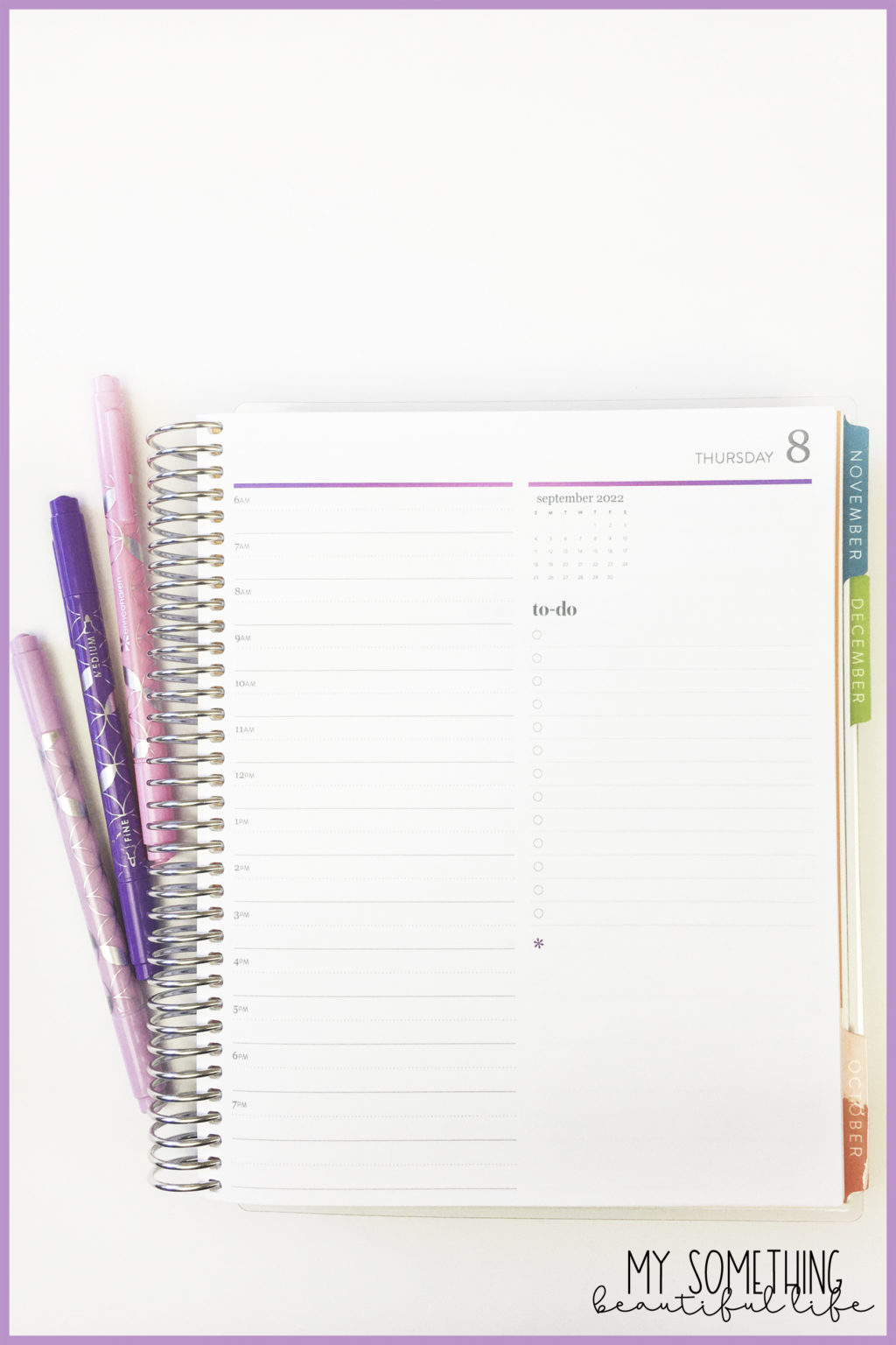 The best planners for adhd erin condren daily duo my something