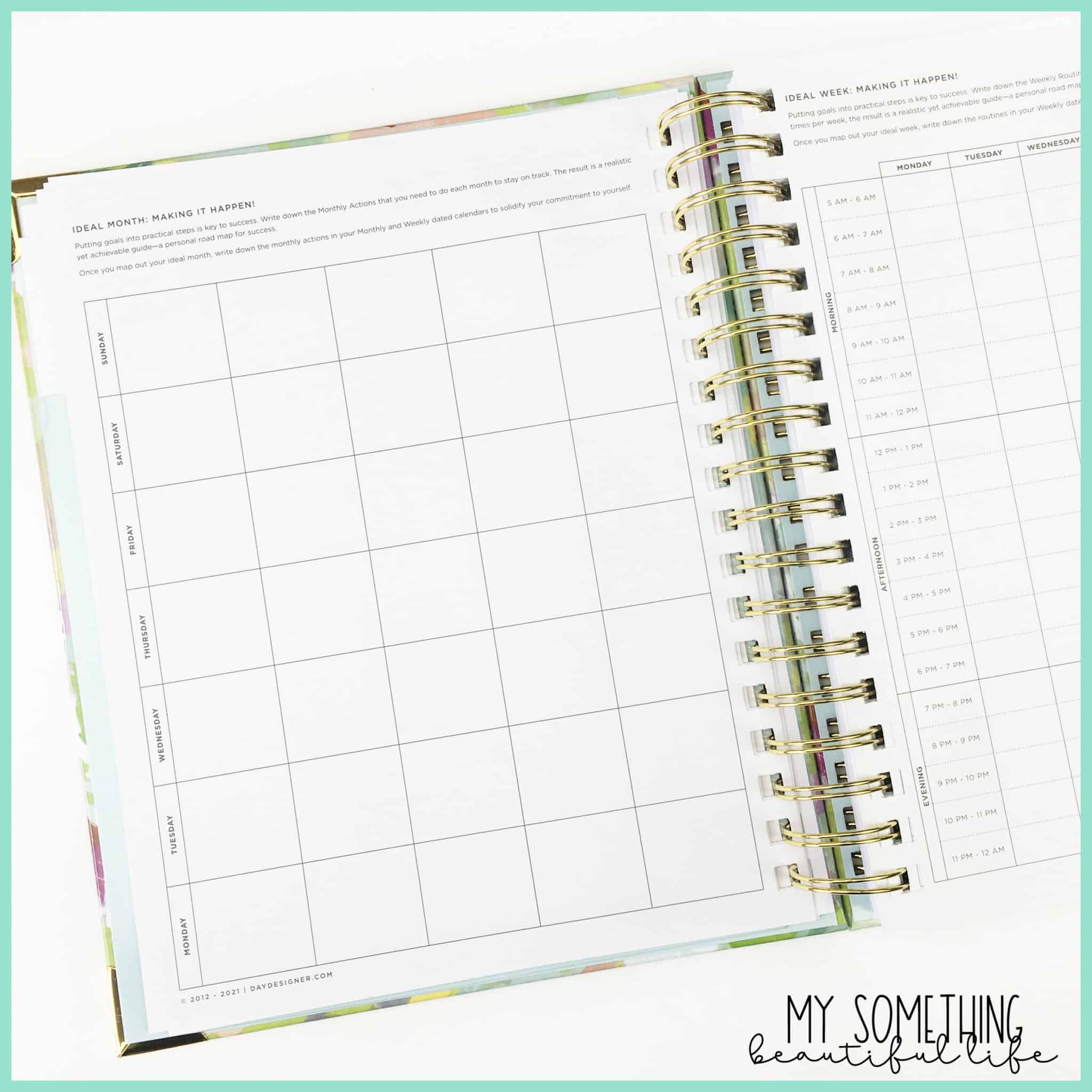 Day Designer Weekly Planner 20222023 Academic Year