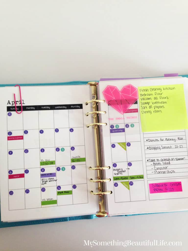 Recollections A5 Planner Setup &amp; What Went Wrong - My Something ...