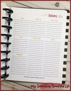 A Holiday Planner Notebook is the perfect way to stay on top of all your holiday planning!