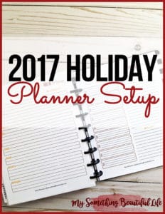 A Holiday Planner Notebook is the perfect way to stay on top of all your holiday planning!