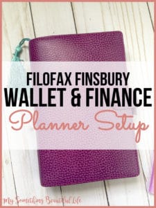 Filofax Personal Finsbury Raspberry | Wallet | Finance Planner | My Something Beautiful Life