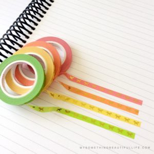 Simply Gilded Washi Tape Review #washitape #simplygilded #planneraccessories