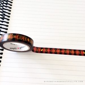 Simply Gilded Washi Tape Review #washitape #simplygilded #planneraccessories