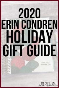 Erin Condren 2020 Holiday Gift Guide - find the perfect unique gifts for creating memories, honoring the present, and planning a future of possibilities. #erincondren #giftguide #giftideas