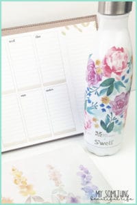 calendar and swell waterbottle