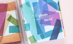 inside of the 2022 Erin Condren LifePlanner quote page